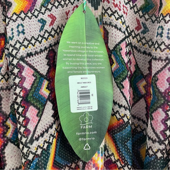 🆕🏷 FARM Rio Amulet Printed Maxi Dress - Picture 6 of 12